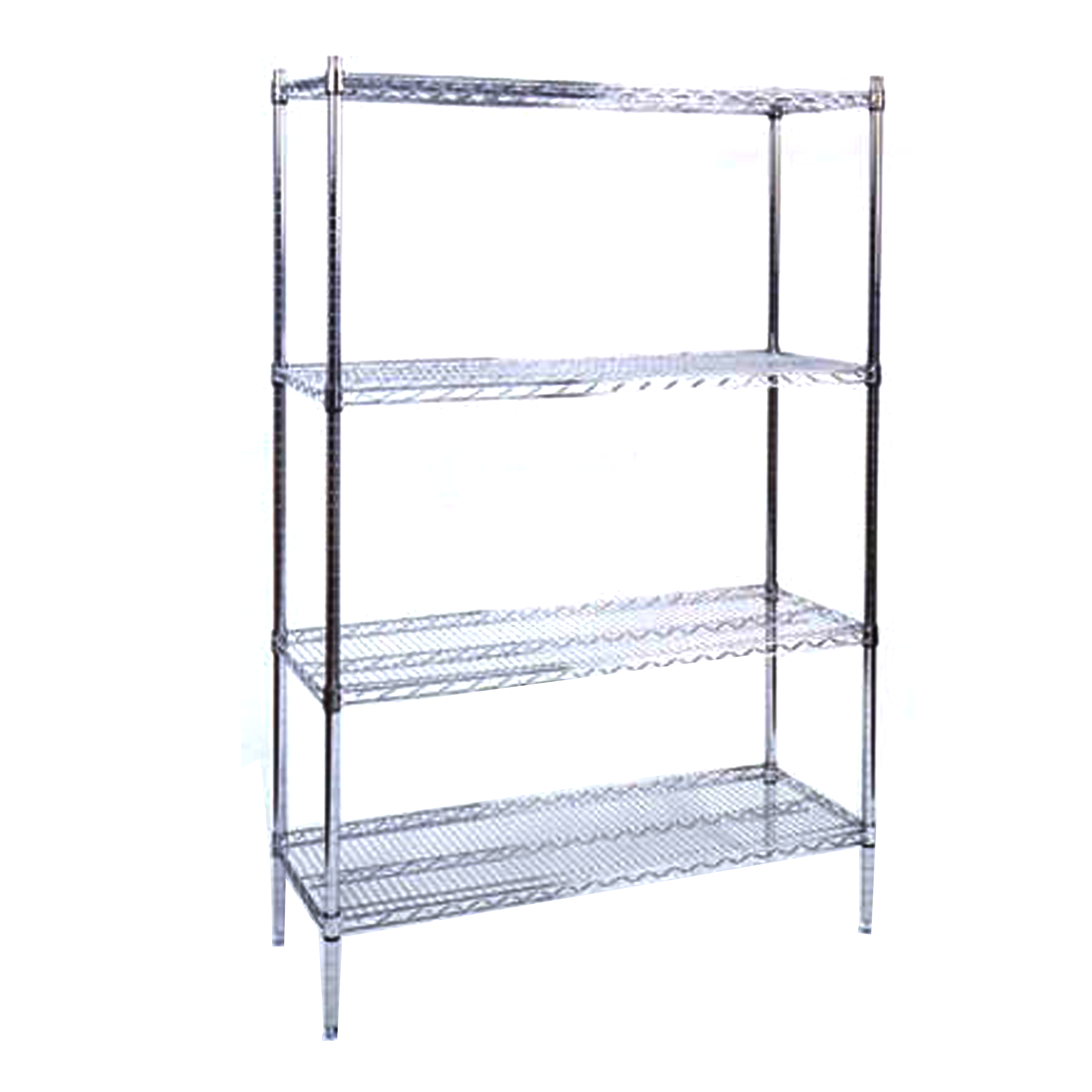 ETAGERE SUR PIED 4 NIVEAUX pour chambre froide 900x360